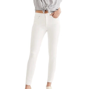 Madewell White Skinny Jeans SZ 26